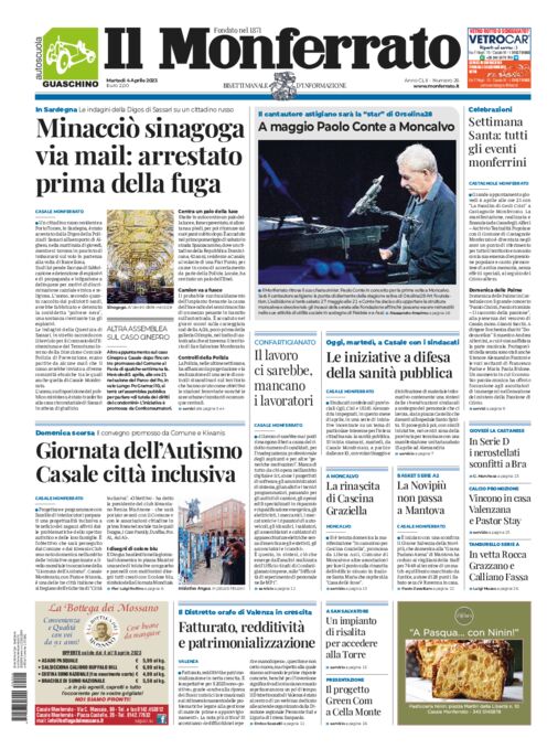 Il Monferrato - Edizione 26 del 04/04/2023